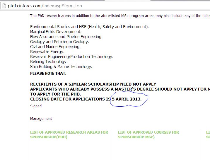 Application Form Application Letter In Nigeria