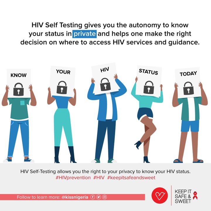 Know Your HIV Status Using An HIV Self Test Kits Health Nigeria