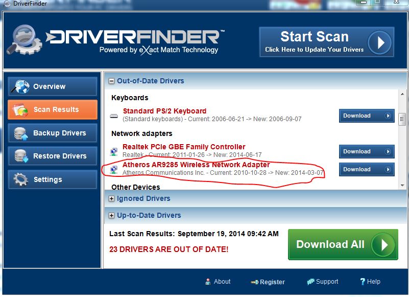 But its fine. if we have the name of the exact driver - we can then go to hp site to download it. Please see below