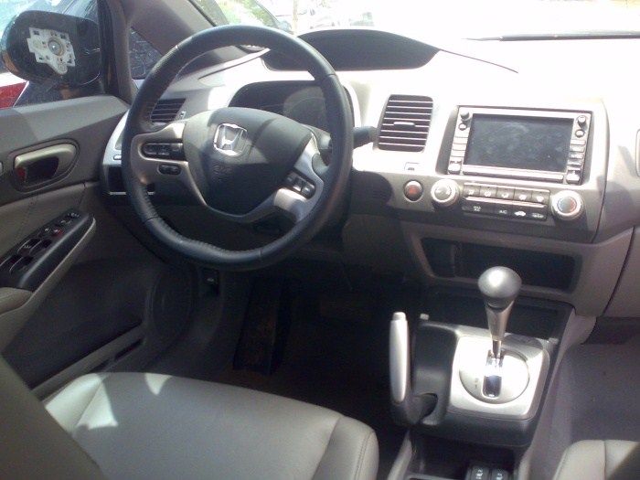 2007 Honda civic leather interior #4