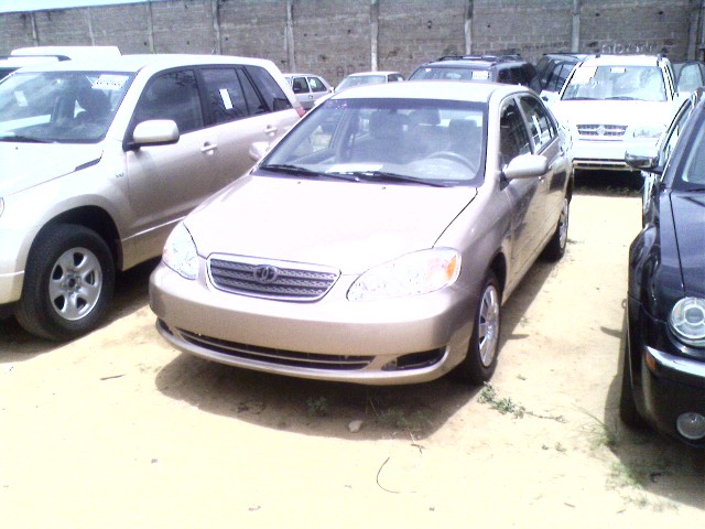 price of toyota corolla 2004 in cotonou #1