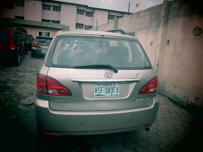 used toyota avensis verso in nigeria #2