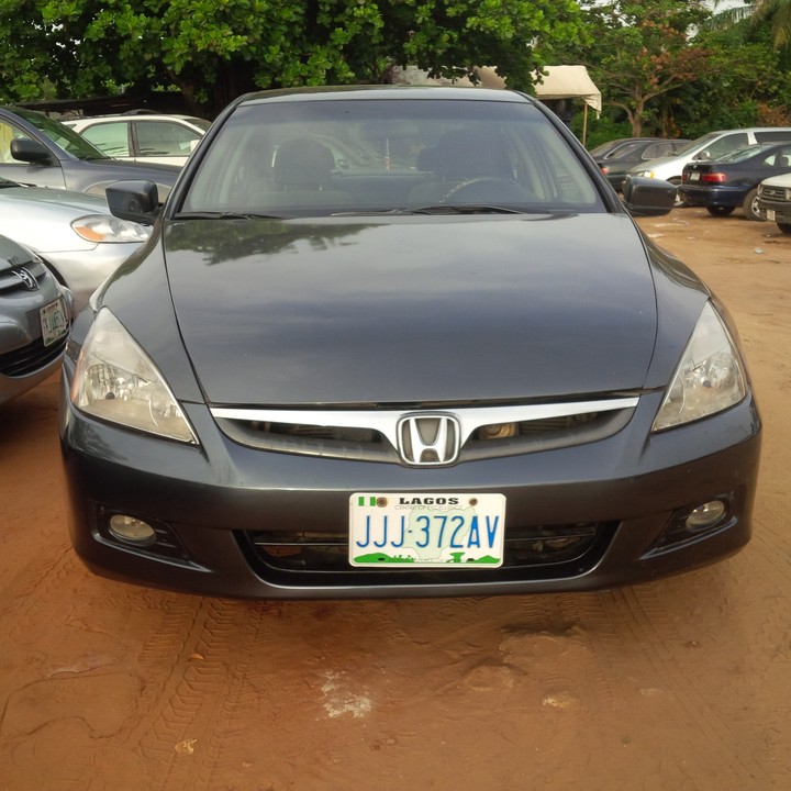 Buy 2007 honda accord in nigeria #4