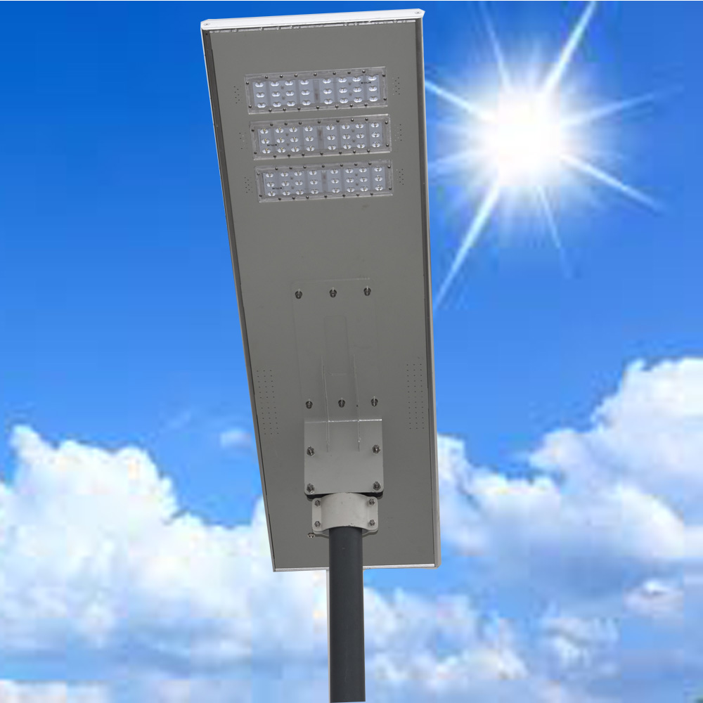 60w All In One Solar Street Light/led Integrated Solar Street Light