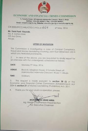 Invitation Letter Nigeria - LETTERRESUMEEXAMPLE