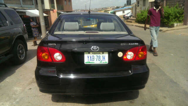 cost of toyota corolla in nigeria #1