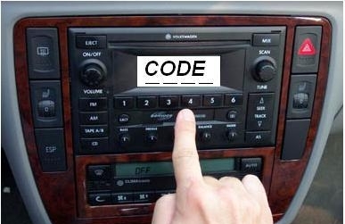 Unlocking honda radio code #7