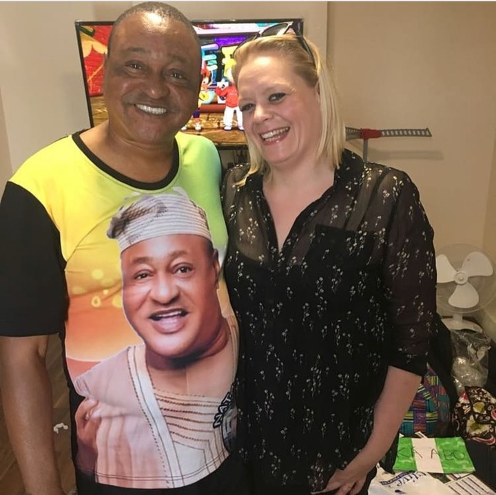 Amazing Stories Around The World Proud Dad Nollywood Veteran Actor Jide Kosoko With His Son