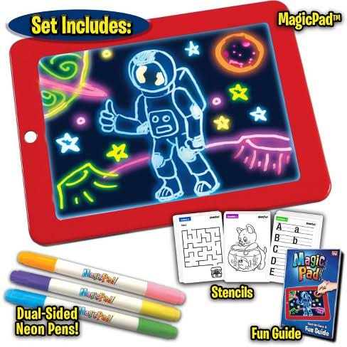 Magic Pad Light Up LED Board To Draw, Sketch, Write & Learn