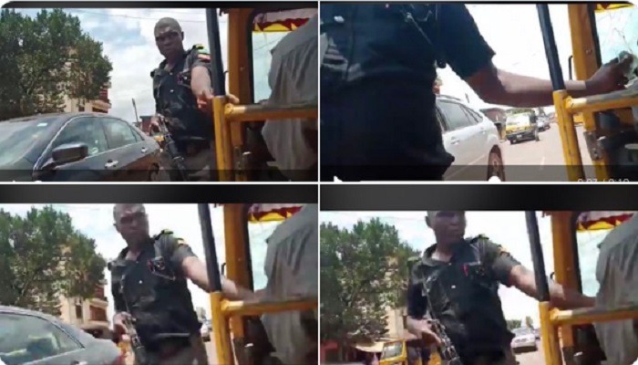 Police Officer Caught On Camera Collecting Bribe Nigerians Reacts Crime Nigeria