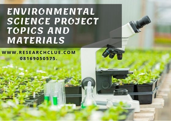 environmental-science-project-topics-and-materials-for-final-year