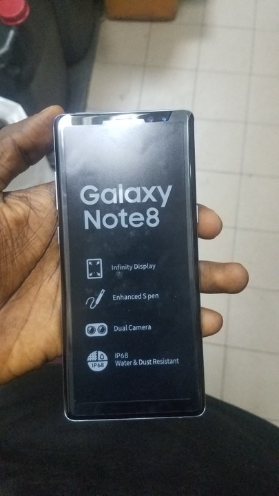 Open Box Just To Check Samsung Note 8 Duos For Sale Technology Market Nigeria