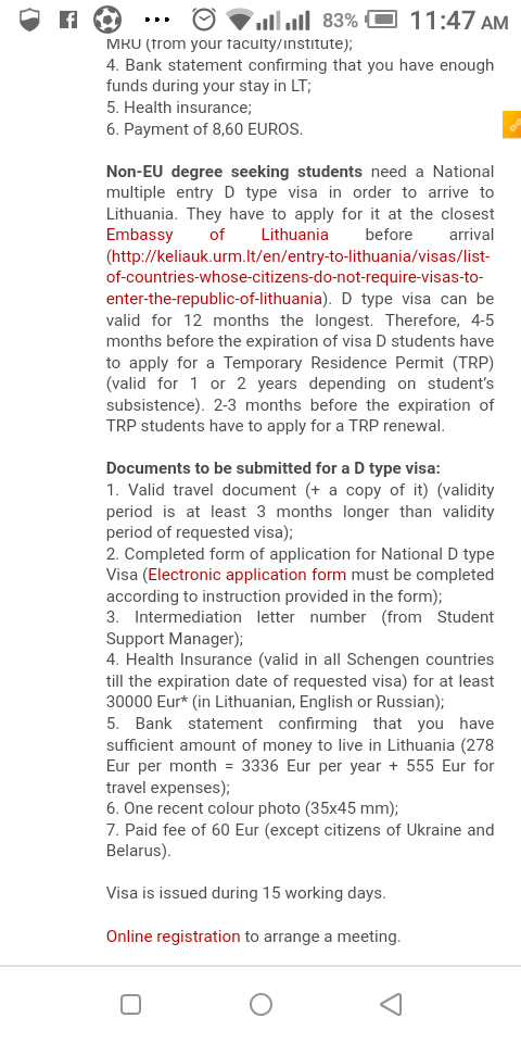 Lithuania Student Visa - Travel (17) - Nigeria