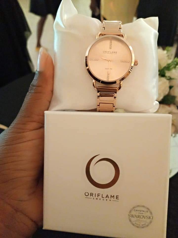 October 2019 Gold Tone Wristwatch Giveaway To Oriflame Customers