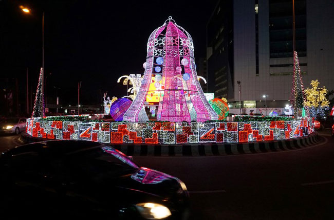 Photos Of Beautiful Christmas Decorations And Lights Made In Nigeria