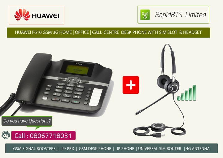Huawei F610 Gsm 3g Home Office Call-centre - Computer Market - Nigeria