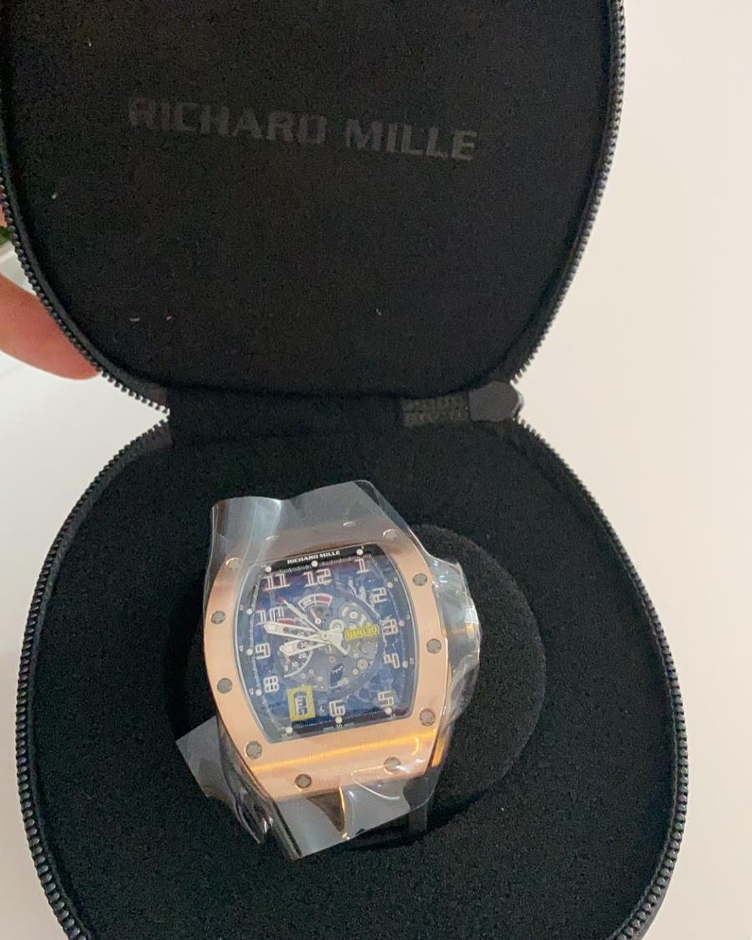Davido Buys A Richard Millie Watch Worth 2 Million Dolllars