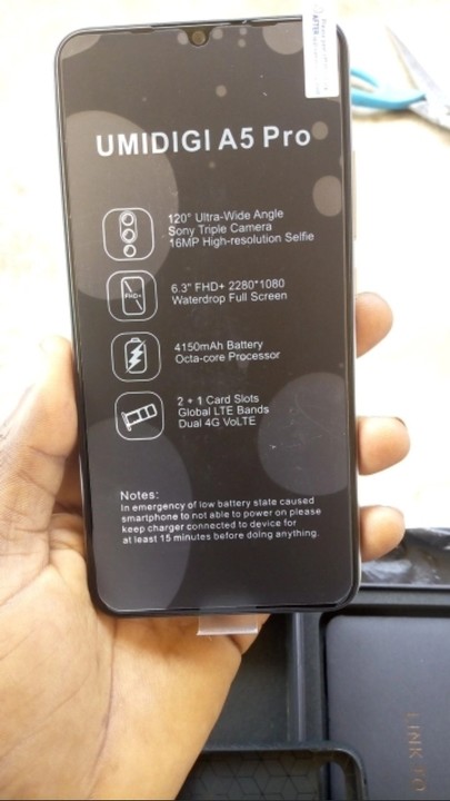 Yay My Umidigi A5 Pro Just Landed 4GB+32GB - Phones - Nigeria