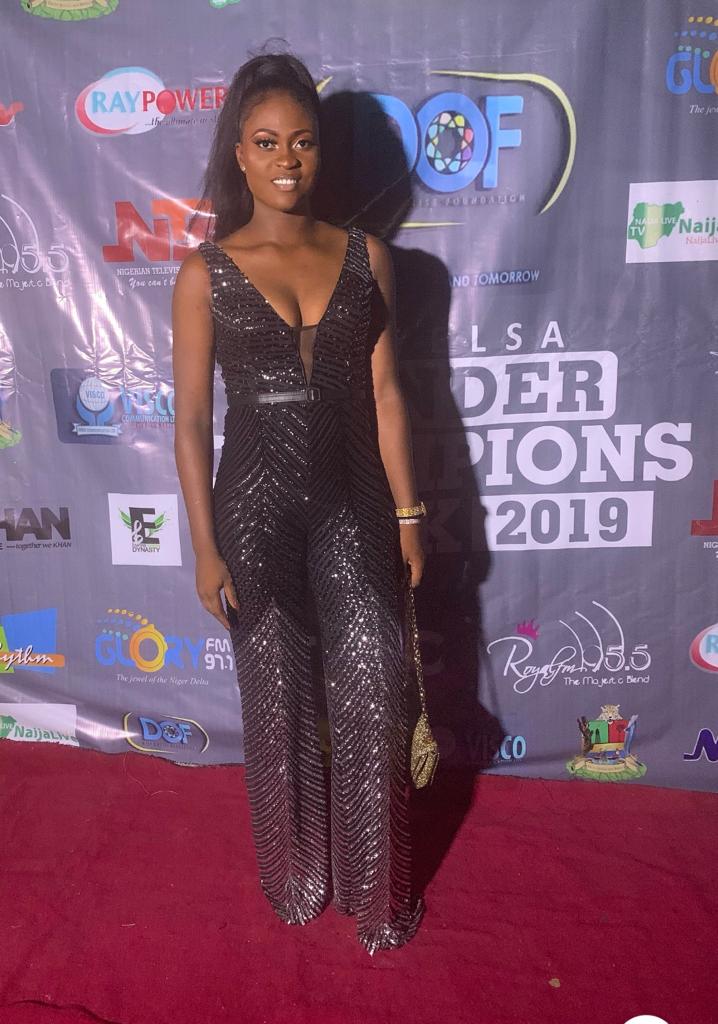 Miss Niger Delta Diaspora 2019 Freda Fred Bags Award From DO