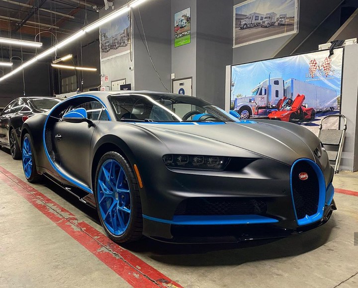 50 Cent Buys ₦1.2 Billion 2020 Bugatti Chiron Hypercar As His Christmas