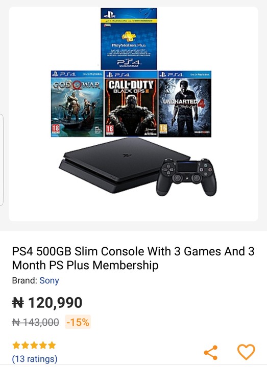 Over 130 LATEST PS4 Games *pkg  Console Sales *ABUJA & NATIONWIDE