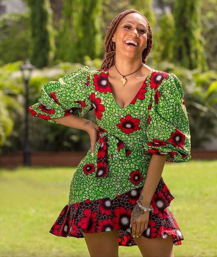 Trending short store ankara gowns