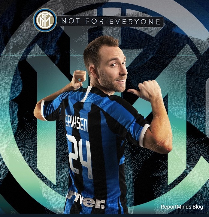 Inter Milan Reveals Eriksen Jersey Number (photos) - Sports - Nigeria
