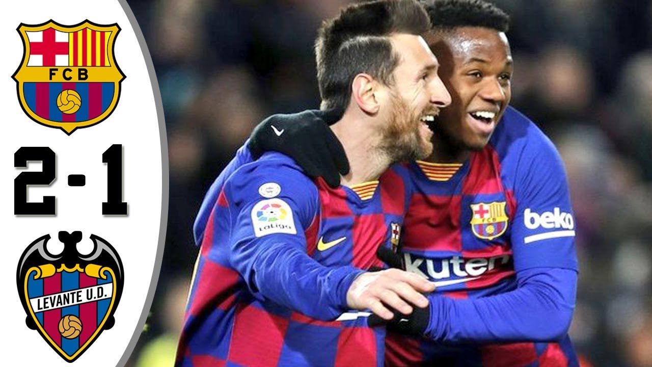 Download Video: Barcelona Vs Levante 2-1 All Goals & Highlights - Sports -  Nigeria