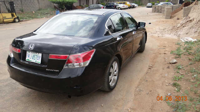 SOLD!!! 2010 Honda Accord (evil Spirit) For Sale .::registered::. - Autos -  Nigeria