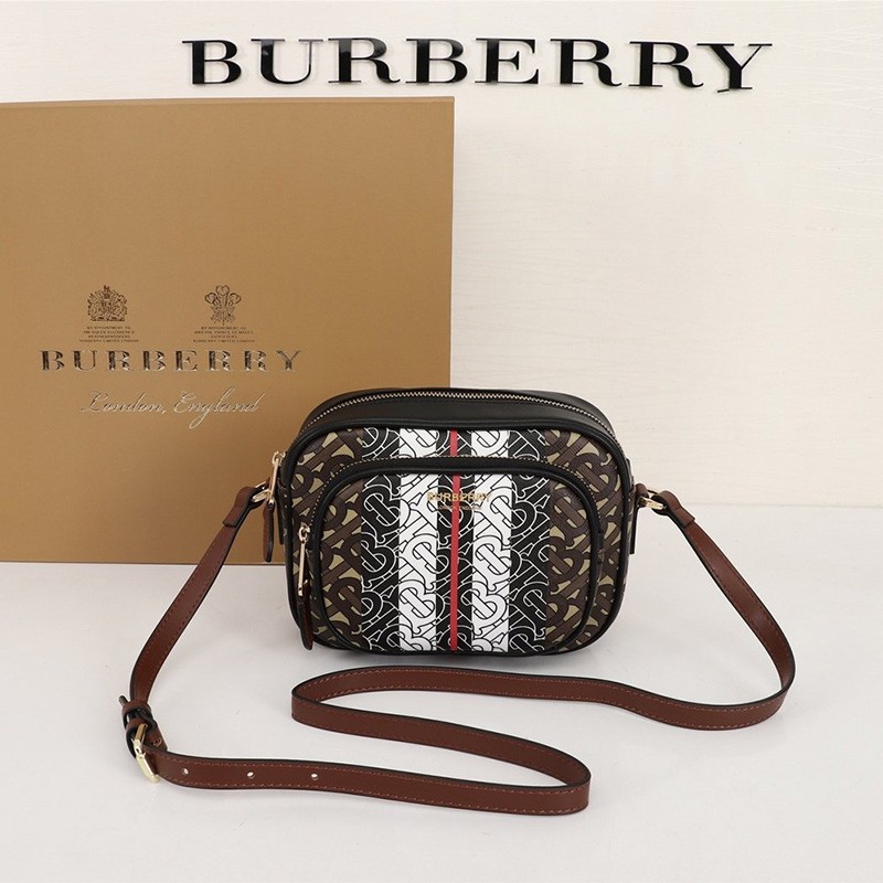 Burberry monogram stripe crossbody bag