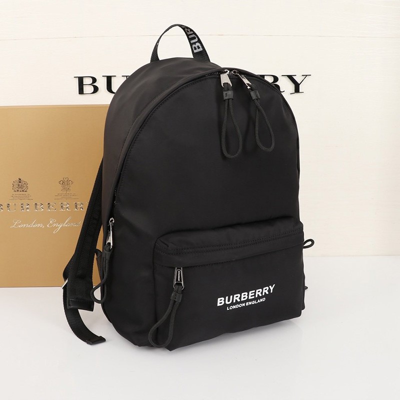 Shop - Burberry Logo Print ECONYL Backpack In Black - Fashion/Clothing  Market - Nigeria