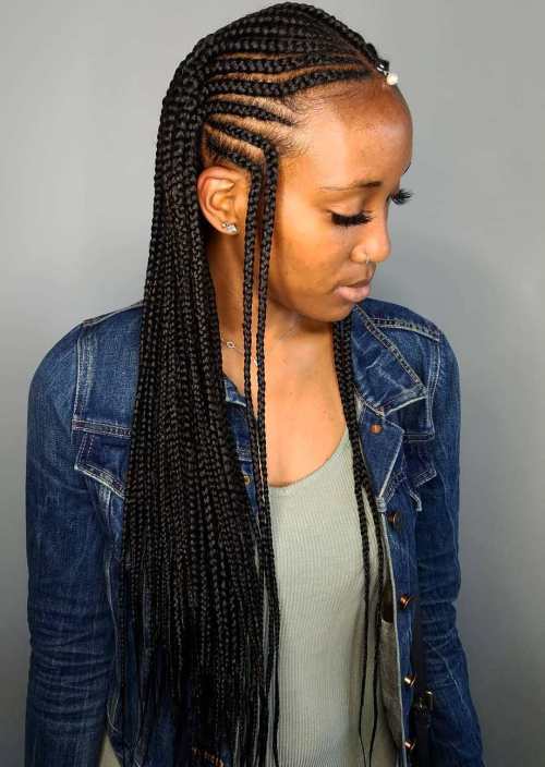 Ghana Latest Braids Hairstyles For Ladies: Latest Ghana ...