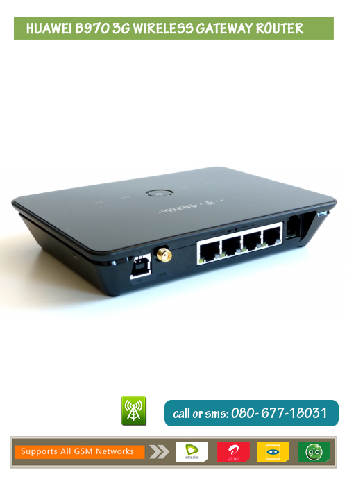 Huawei B970 3G Wireless Network Router - Technology Market - Nigeria