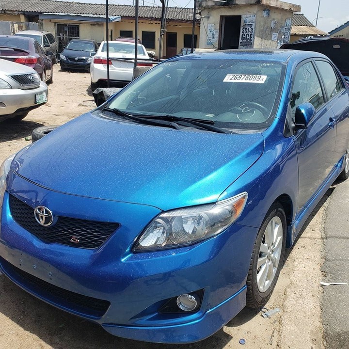 Very Neat Color Blue 2010 Toyota Corolla Sport - Autos ...