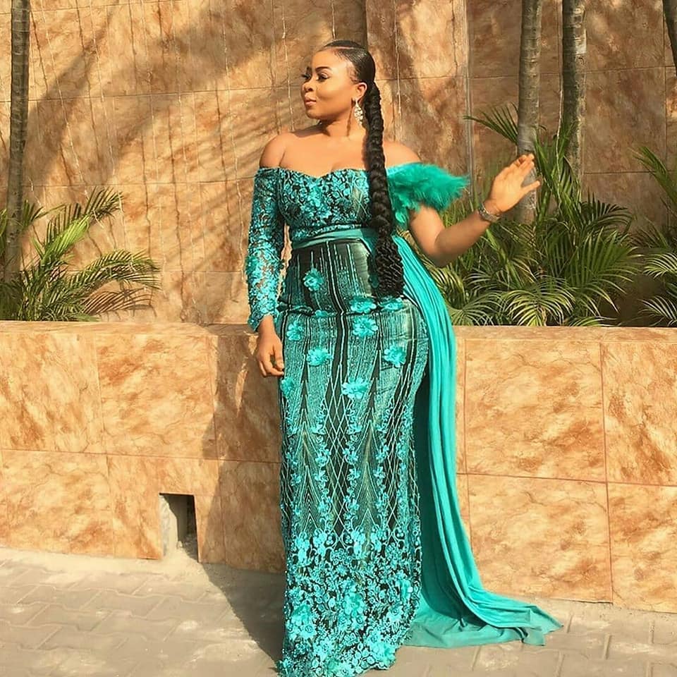 2020 Latest Lace Gown Styles  Checkout Aso Ebi Lace Collection