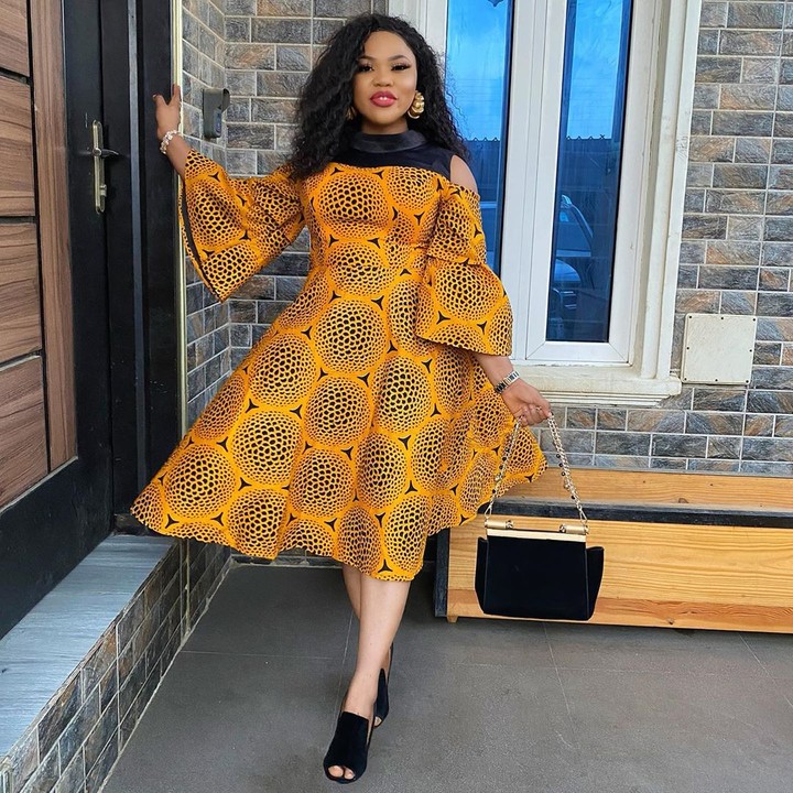 25+ Ankara Flare Gown Styles for Female Bosses and Madames. - Stylish Naija