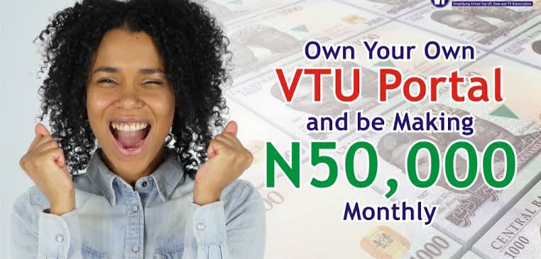 Learn How To Design VTU Portal (website) And Make At Least 200k