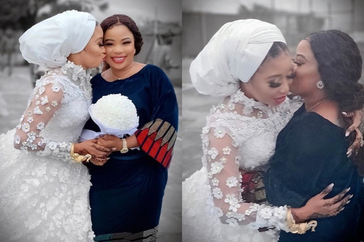 Seyi Edun Replaces Toyin Abraham As Bridesmaid At Lizzy Anjorins Wedding Photo Celebrities 