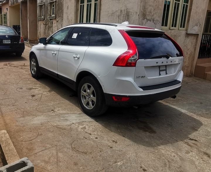 toks 2010 model volvo xc60 white sold sold autos nigeria