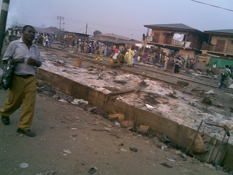 Pictures Of Oshodi Market Demolition - Politics - Nigeria