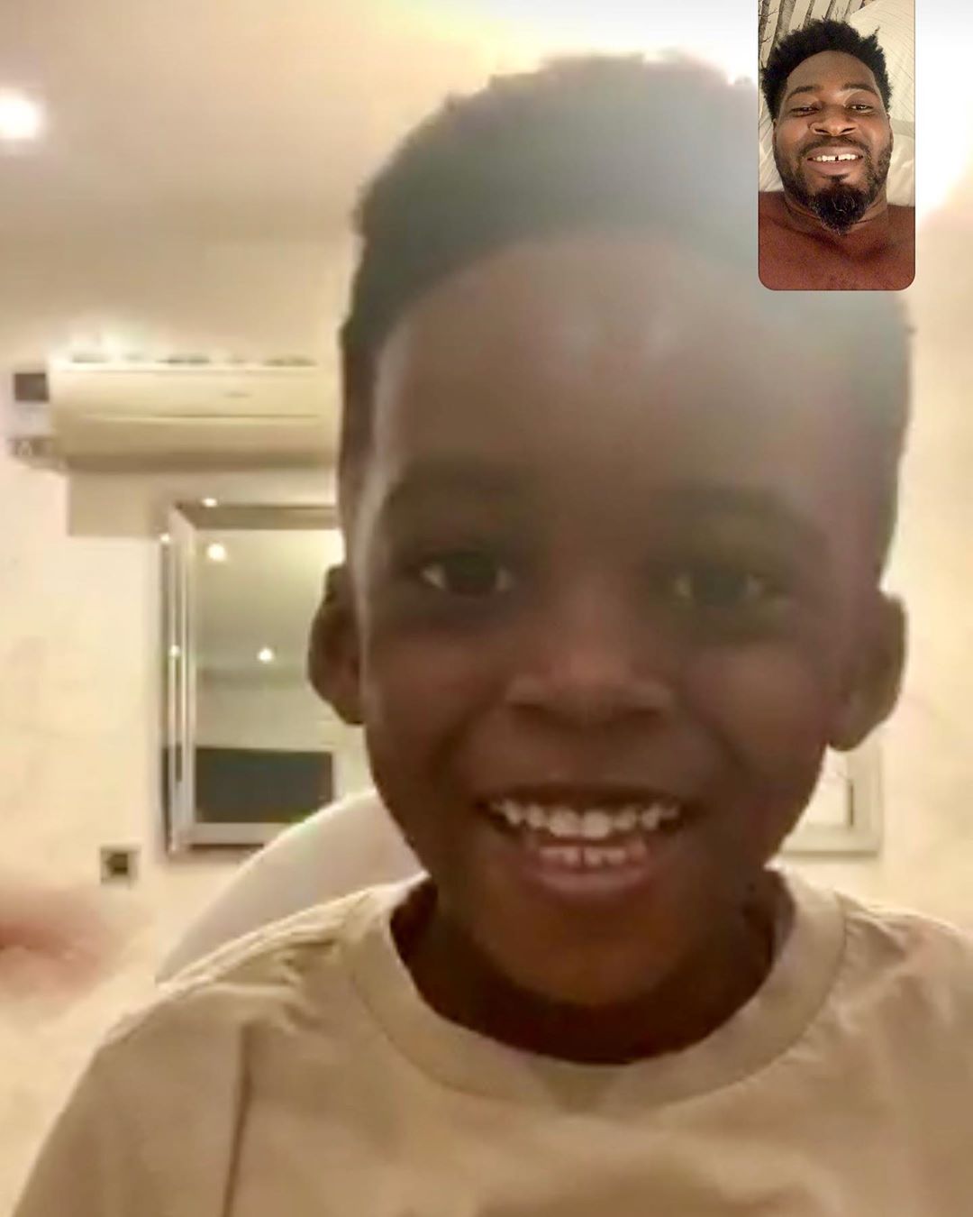 Teebilz Calls Tiwa Savage On Video To Wish His Son A Happy Birthday