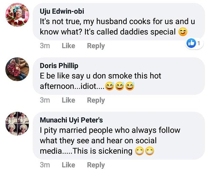 Married Men Who Cook For Their Wives Have Lost Their Dignity photo