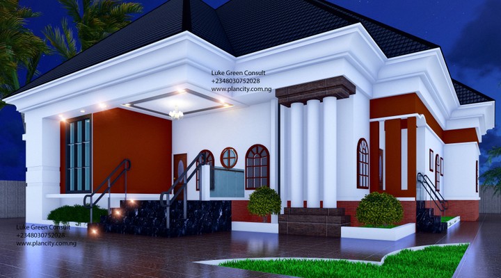 Modern House Plan In Nigeria - Properties - Nigeria