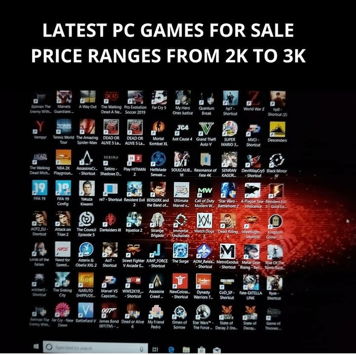 Top Rated Pc Games For Sale - Video Games And Gadgets For Sale (3) - Nigeria