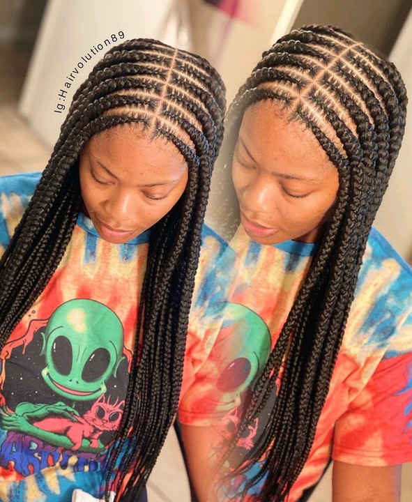 Best Ways To Rock Feed In Braids This Season | Popular Feed In ...