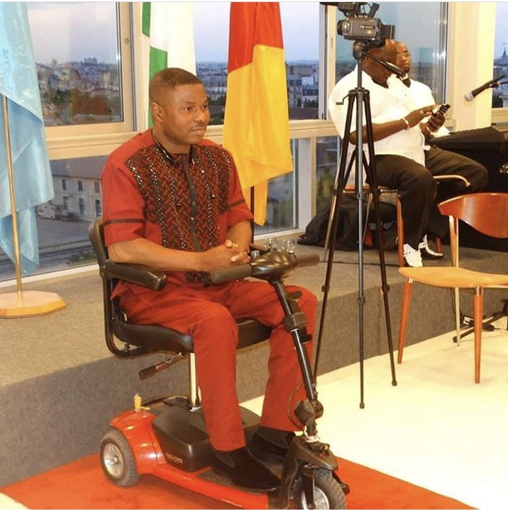 After 23 Years On Wheel Chair, Yinka Ayefele Finally Able To Stand (video).  - Celebrities - Nigeria