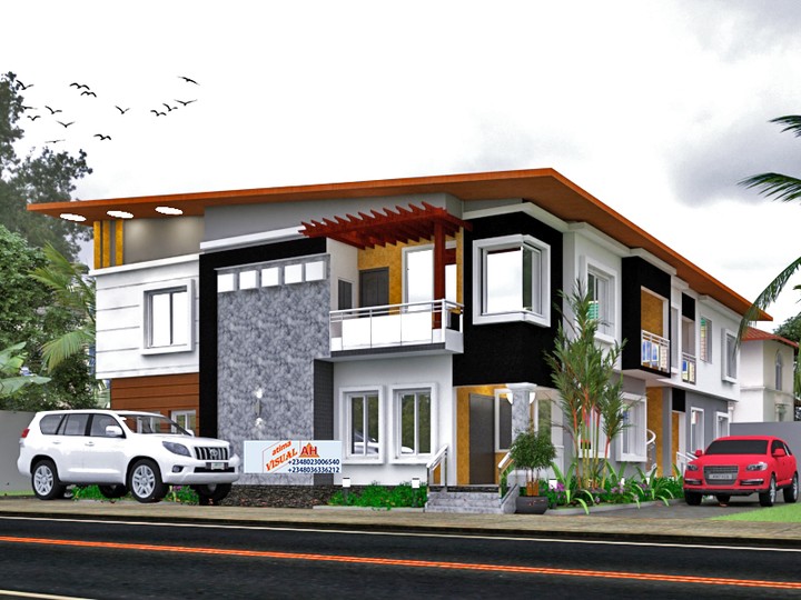 Nigerian Modern House Designs - Properties - Nigeria