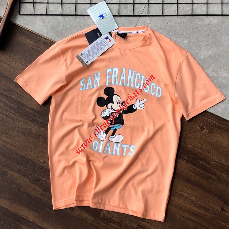 MLB x Disney - Overfit Short Sleeve T-Shirt - Mickey Mouse - PREORDER La Dodgers / S