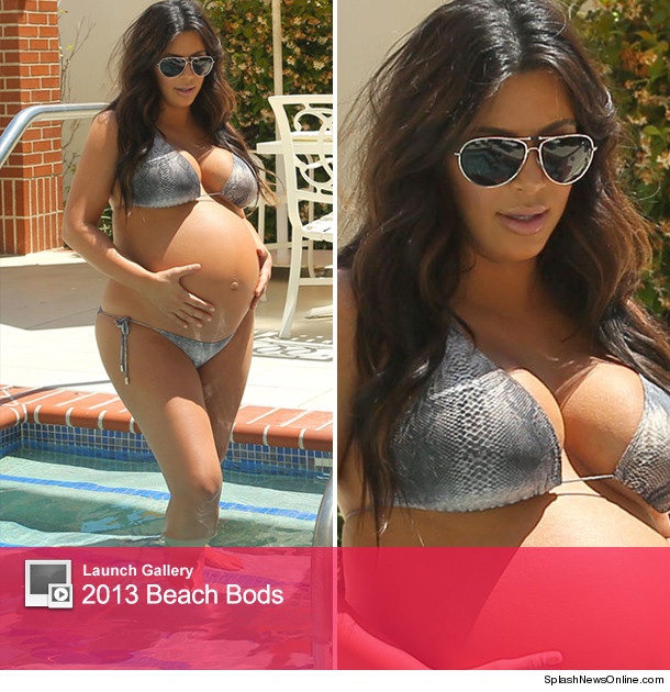 Kim Kardashian Bikini Body Before Giving Birth.... - Celebrities - Nigeria