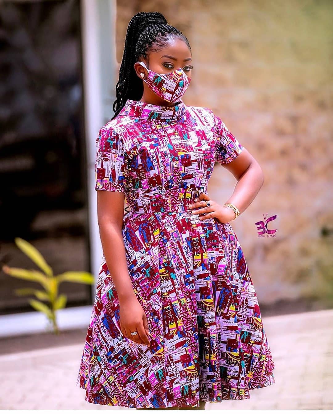 Short ankara dresses online